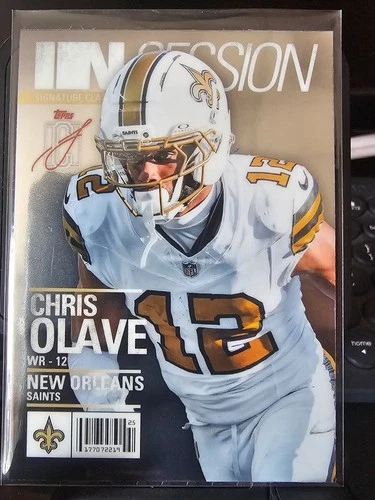 2025 Topps Signature Chris Olave Base (RAW)