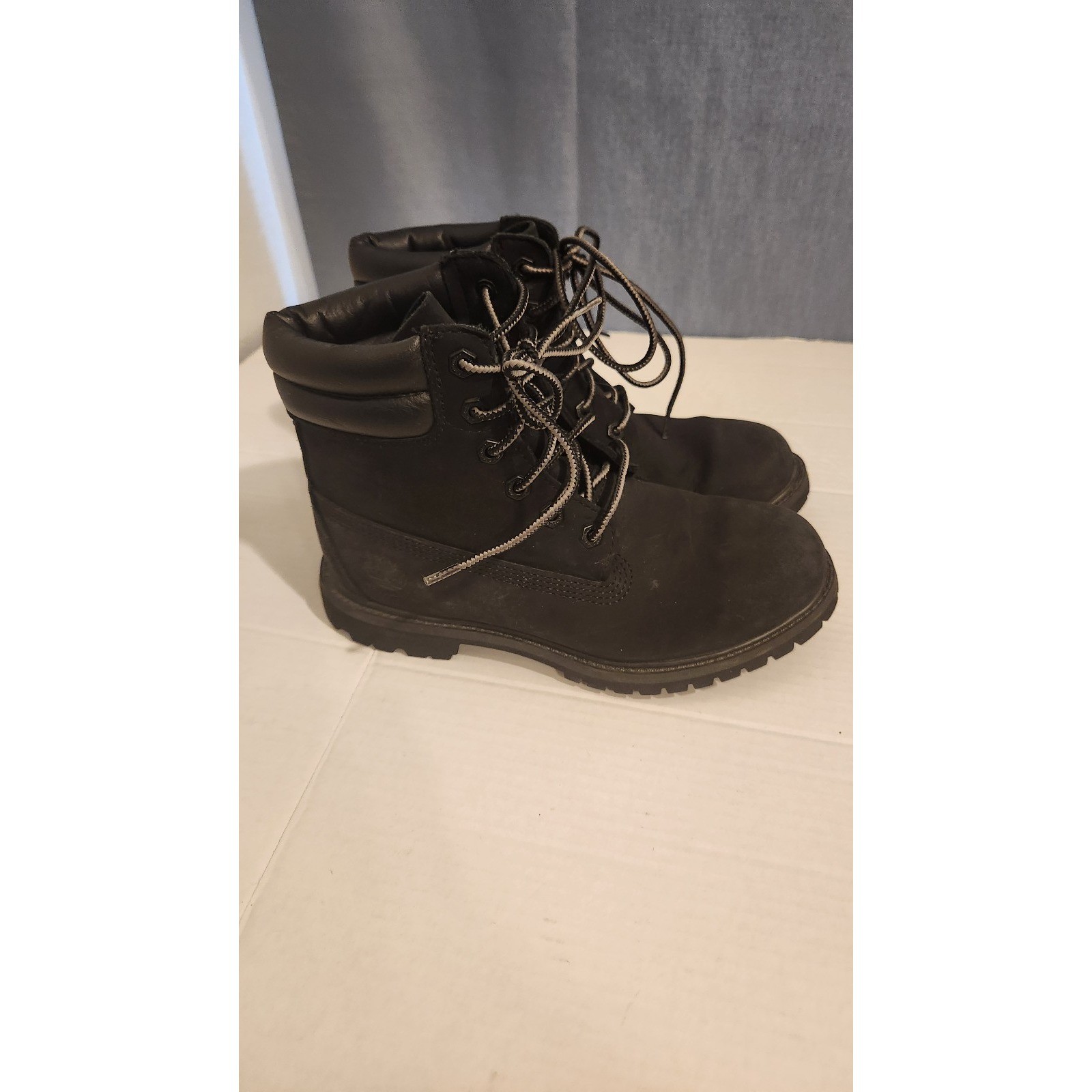 Timberland Ortholite Waterville 6-Inch Double Collar Black Boot Women's Size 7 image 3