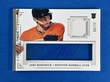 2014 National Treasures Jake Marisnick Autograph Jersey #/99 Astros