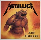 Metallica : Jump In The Fire 1986 UK red vinyl 12" single EX/EX A1/B1 1st press