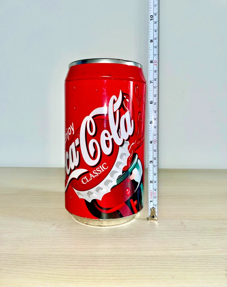 Tirelire Vintage Coca-Cola en métal – Forme Canette - Photo 4/4