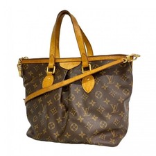 Borsa a mano Louis Vuitton Palermo PM M40145 monogramma marrone