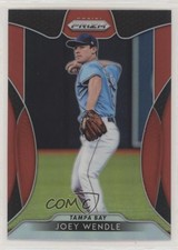 2019 Panini Prizm Red Prizm Joey Wendle #77 0w7