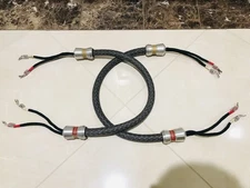 Kimber Kable Select KS 3038 Speaker Cables 1.25M With New WBT-0661 Silver Spades