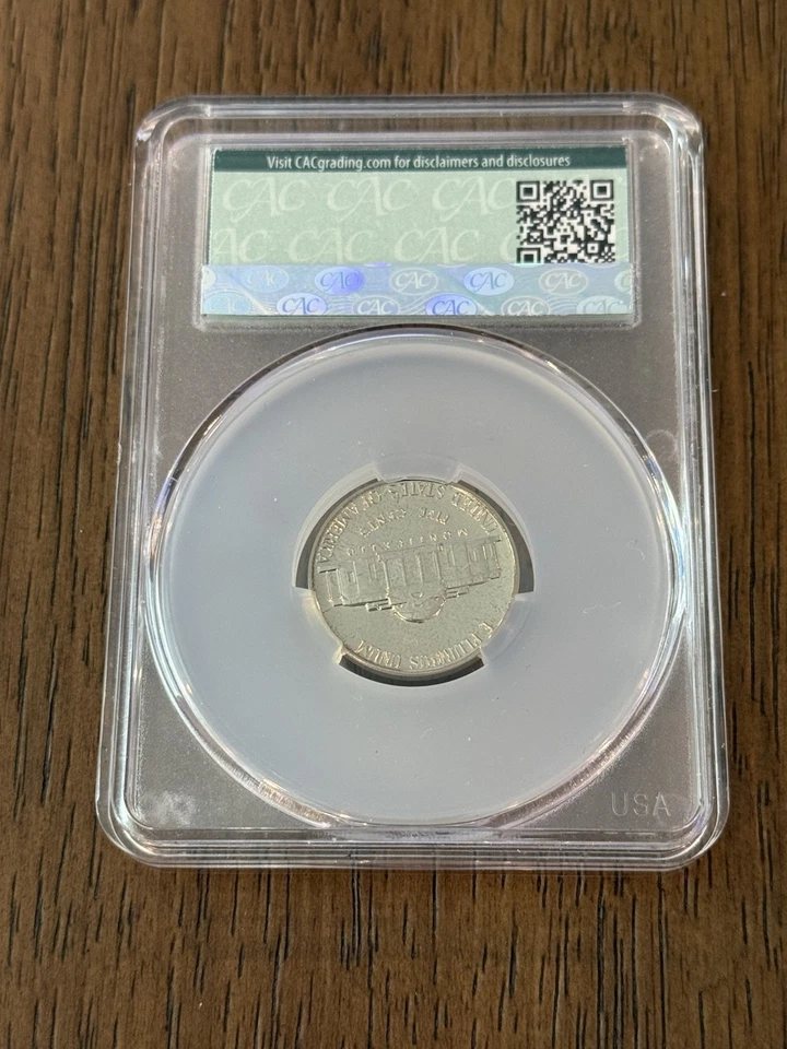 1962 Jefferson Nickel Proof PR67 CAC - Image 2 of 2