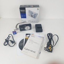 Sony Cyber-shot DSC-W310 12.1MP Digital Camera Black 4x Zoom With Box Tested