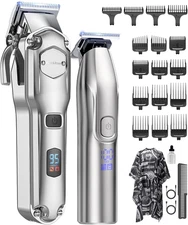 Clippers and Trimmers Set, Cordless Hair Clippers for Men, Barber Clippers Set