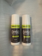 DMSO 3 oz. ROLL-ON PACK OF 2 NON-DILUTED  99.995  LOW ODOR DIMETHYL SULFIDE