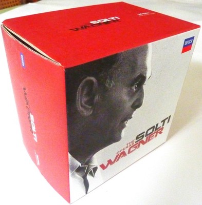 36 CD-Box: Sir Georg SOLTI dirigiert WAGNER / DECCA