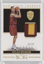 2019-20 Panini Noir New Wave Jerseys Prime 4/25 Dylan Windler #NW-DWD 0r5l