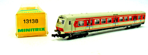 Trix Minitrix N 13138 S-Bahn vagón de control 2ª clase en embalaje original QL335 | Condition: Gebraucht
