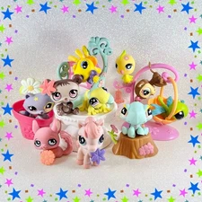 🌺Littlest Pet Shop 🌺 LPS 592 593 594 595 596 597 598 599 600 601 (10 Pack)