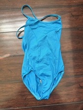 New Motionwear Small Adult Blue Dance Leotard