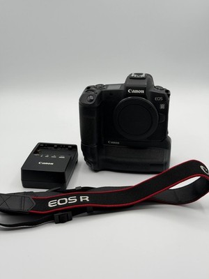 Canon EOS R 30.3MP Mirrorless Camera W/BG-E22 Battery Grip Charger FAST SHIP