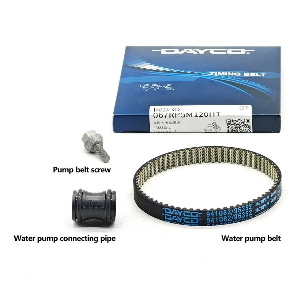 Genuine Audi A3 A4 A6 Q5 Q3 TT A5 A7 Upgraded Thermostat Water Pump Repair Kit - Image 2 of 4