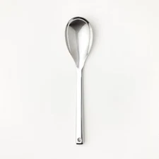 Stainless Steel Solid Spoon Silver - Figmint: Cooking Utensil, Dishwasher-Safe,