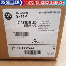 =NEW Allen Bradley 2711P-T15C4A7 PanelView Plus, 15" Assembled Termi US Free Tax