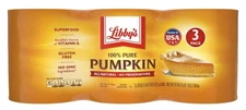 Libby's 100% Pure Pumpkin, 29 oz., 3 pk. Free ship Great price