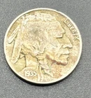1935 5c Buffalo Nickel Coin #872 Fine F+ Free Tracking!
