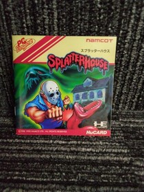 NAMCO Splatterhouse PCE game