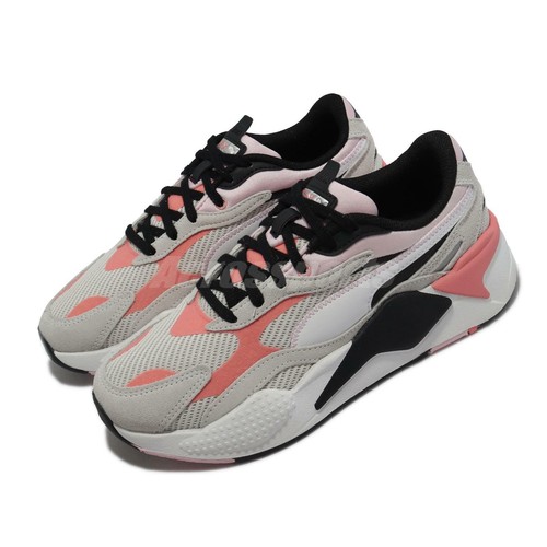 puma rsx pink black