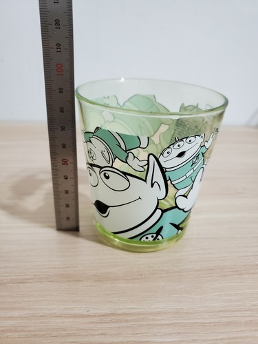 Disney Pixar Alien Toy Story Made in Taiwan Trinkbecher 9 cm Kunststoff grün Becher - Bild 5 von 6