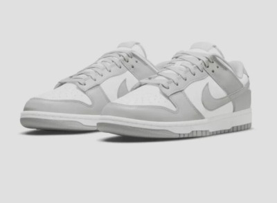 Nike Dunk Low Retro White Grey Fog DD1391-103 Men Casual Sneakers SIZE 8 NIB