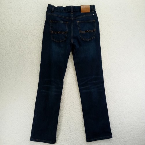 Lucky Brand Jeans Boys 18 (30x30) Classic Straight Dark Wash Flex Cotton Blend - Picture 3 of 10