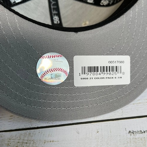 MLB New Era 59Fifty Chicago Cubs Baseball Hat Fitted 6 7/8 Youth - Picture 7 of 10