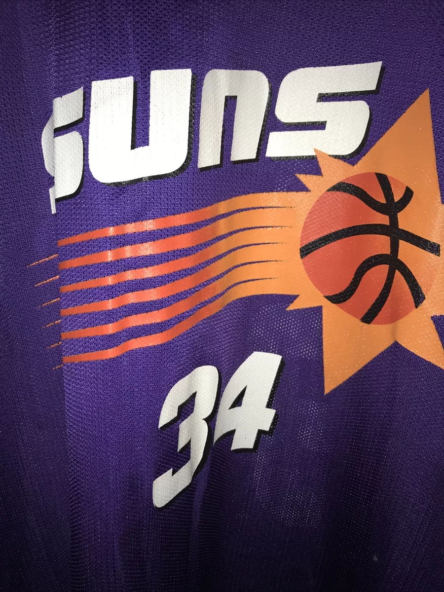 1990s Charles Barkley Phoenix Suns NBA Basketball Jersey – WyCo