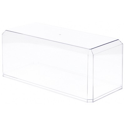 Pioneer Plastics Plastic Case for Large 1:18 Scale Cars, 15.5'' x 7'' x 6'' (2 Pk)