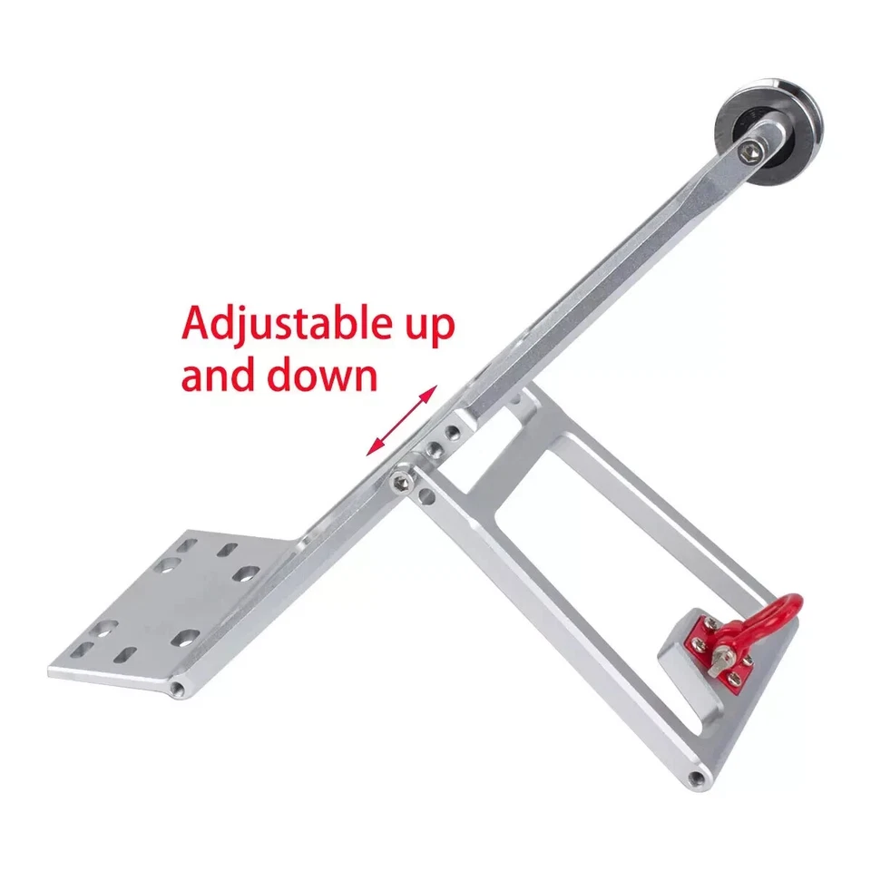 绞车/伺服救援卡车拖车起重机臂残骸器适用于 1/10 SCX10 TRX4 遥控汽车 — 第 4/4 张图片