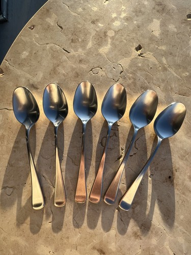 WMF Finesse Teaspoon 6 1/8", Satin finish, Germany, Cromargan, Great Condition! - Picture 4 of 11