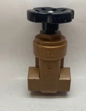 KING 3/4" Acetal Gate Valve (3/4" NPT) Non-Rising Stem - ASTM NSF-61 - Made USA