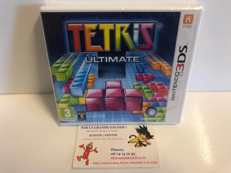 Jeux Nintendo 3DS Tetris - complet et testé, photo 1 sur 2