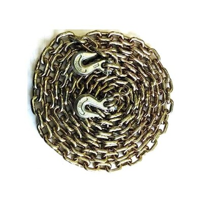 2 Pack For 3/8"X20' G70 Tow Chain Tie Down Binder Chain Flatbed - Foto 9