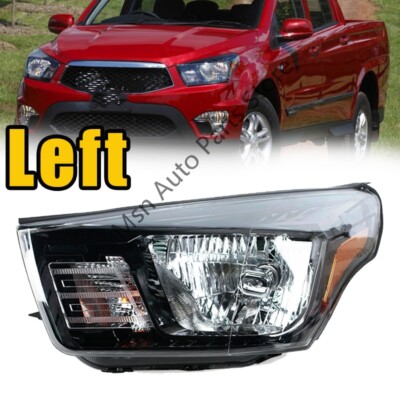 Left For Ssangyong Actyon Sport 2013-2023 Front Headlight Running Light Assy