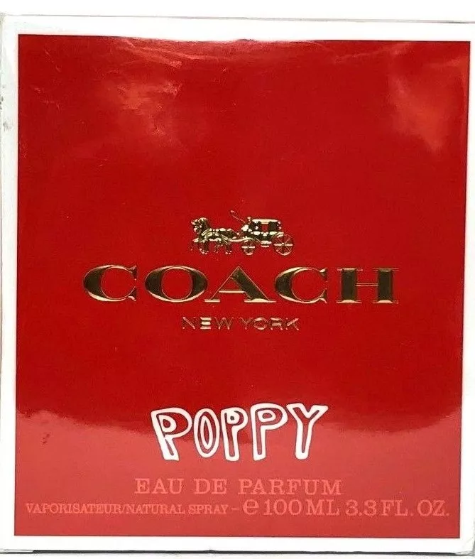 COACH POPPY Eau De Parfum Spray FOR WOMEN 3.3 Oz 100 ml DISCONTINUED ITEM