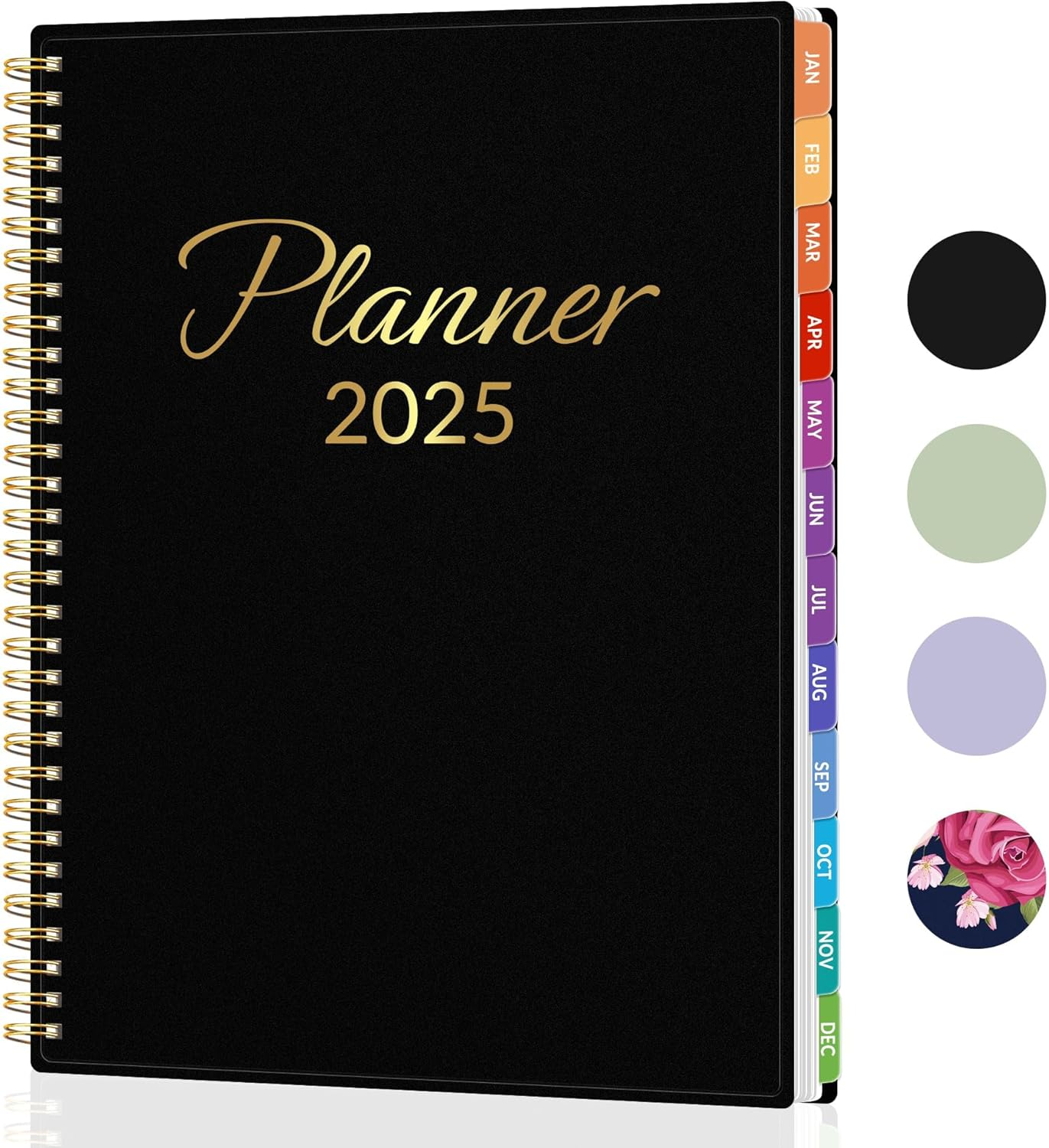 2025 Planner, Weekly and Monthly Planner January - December 2025, 8.5