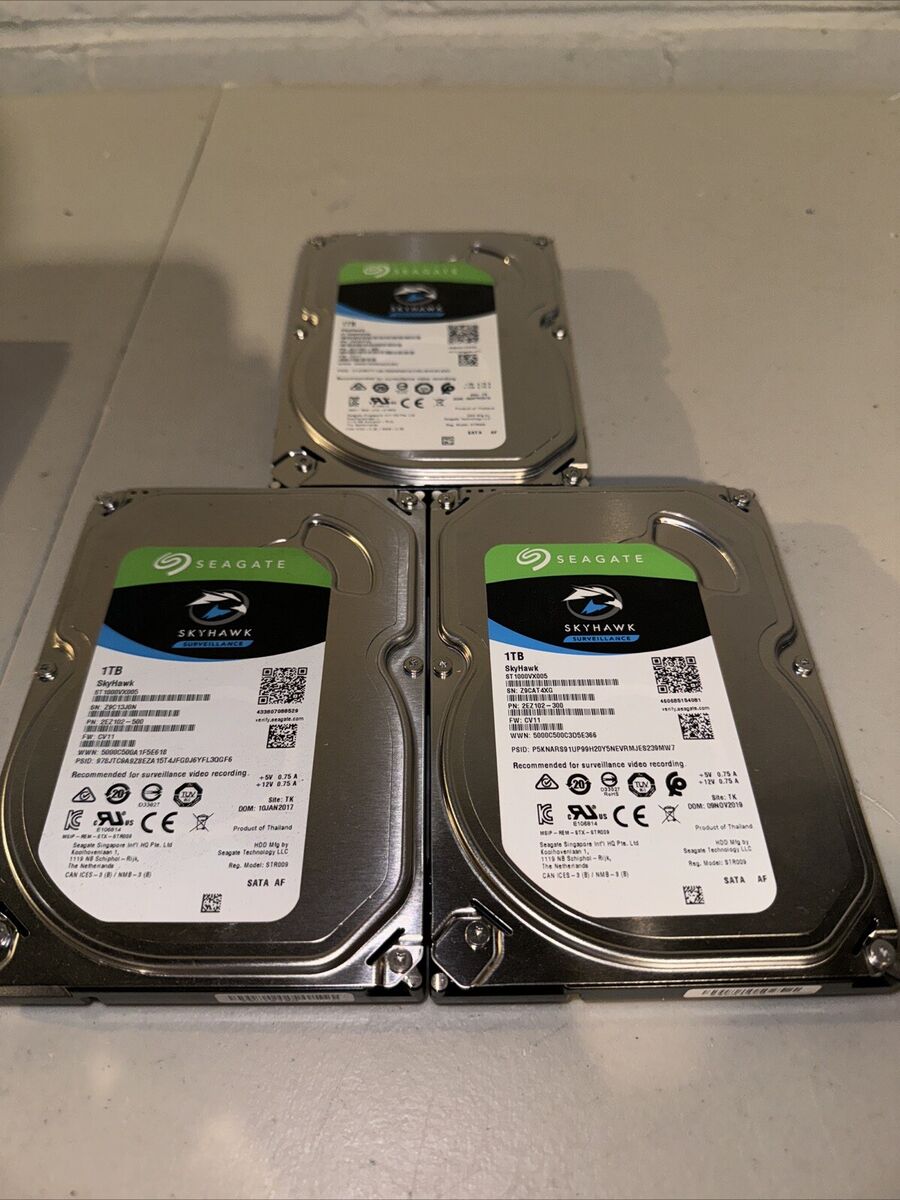 Seagate ST1000VX005 1TB Skyhawk Surveillance 3.5 Seagate ST1000VX005 1TB Skyhawk Surveillance 3.5