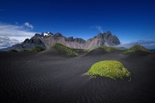 Landscape coast iceland nature Custom Gaming Mat Desk