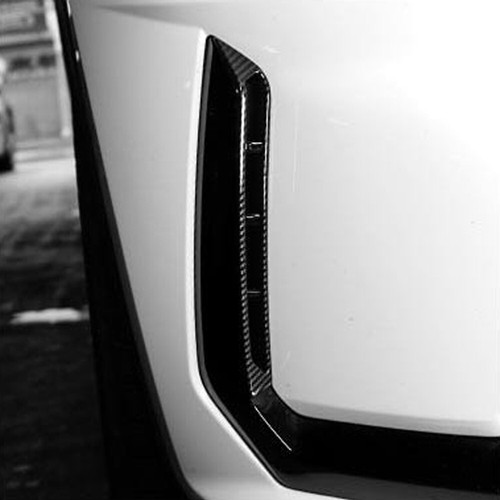 Carbon Fibre Front Bumper Side Trim Air Vent Cover For Kia Sorento MQ4 2021-2023 - Picture 5 of 6