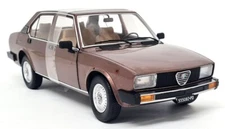 Mitica 1/18 Alfa Romeo Alfetta Berlina 2000 TD Turbo Diesel Brown Model Car