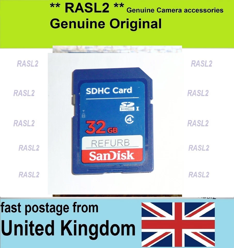 32GB Memory Card For Sony HandyCam HD Camcorder, HDR-AS15 MHS-CM5 HXR-NX30 SX15 - Image 1 of 2