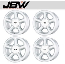 8.0x16 JBW ESCO ALLOY WHEELS SILVER FORD 4x108 ET25 ESCORT COSWORTH SET OF 4