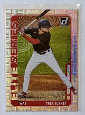 2021 Donruss Trea Turner Elite Series Vector Parallel #ES8 Philadelphia Phillies