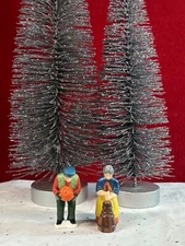 Dept 56 Retired “Harvest Time” Heritage Village Figurines ~ 2 pc ~