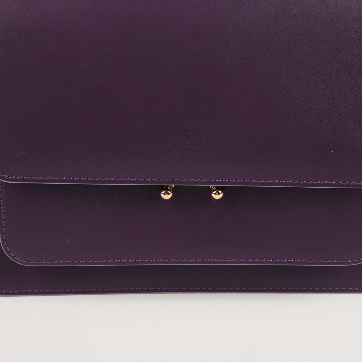Marni Medium Purple Leather Trunk Shoulder and Crossbody Bag Marni Medium Purple Leather Trunk Shoulder and Crossbody Bag