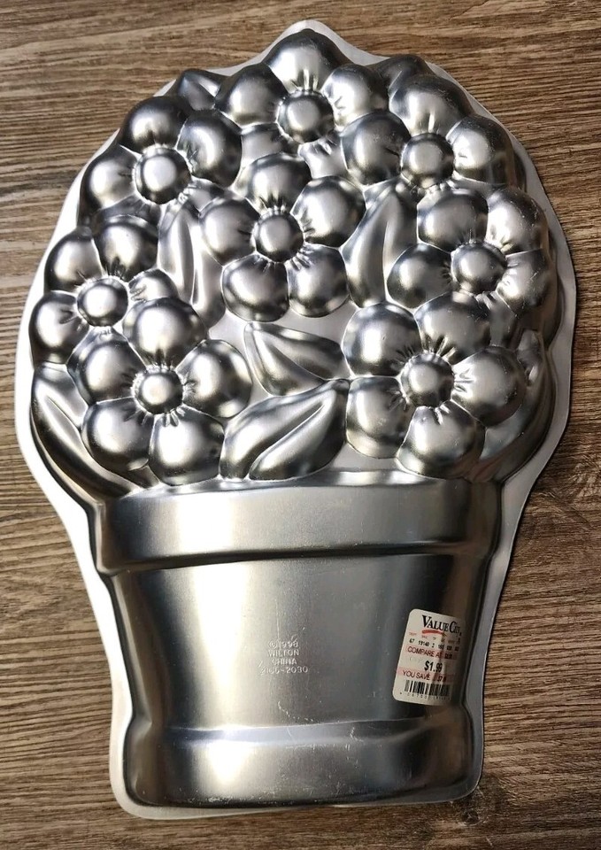 Wilton 21052030 Flower Pot Cake Pan eBay