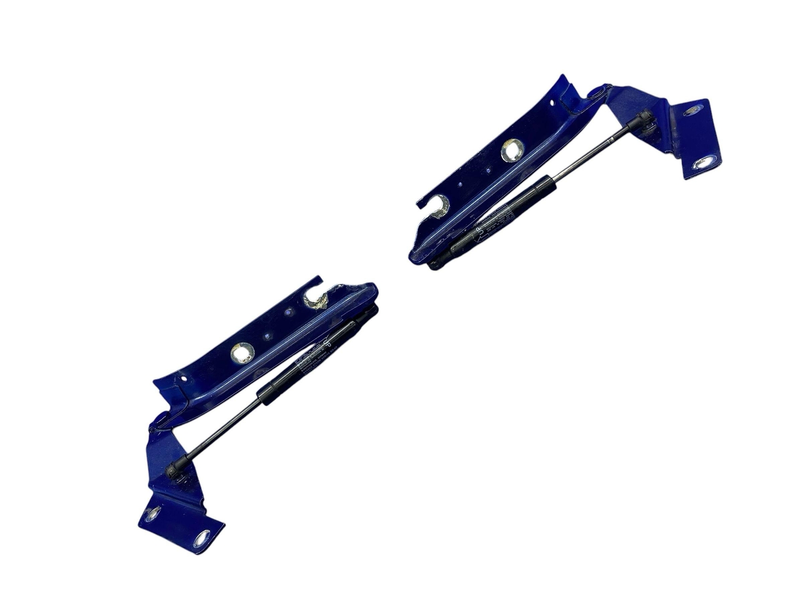 2008-2014 FERRARI CALIFORNIA FRONT HOOD SUPPORT BRACKET W/ SHOCK CYLINDER SET